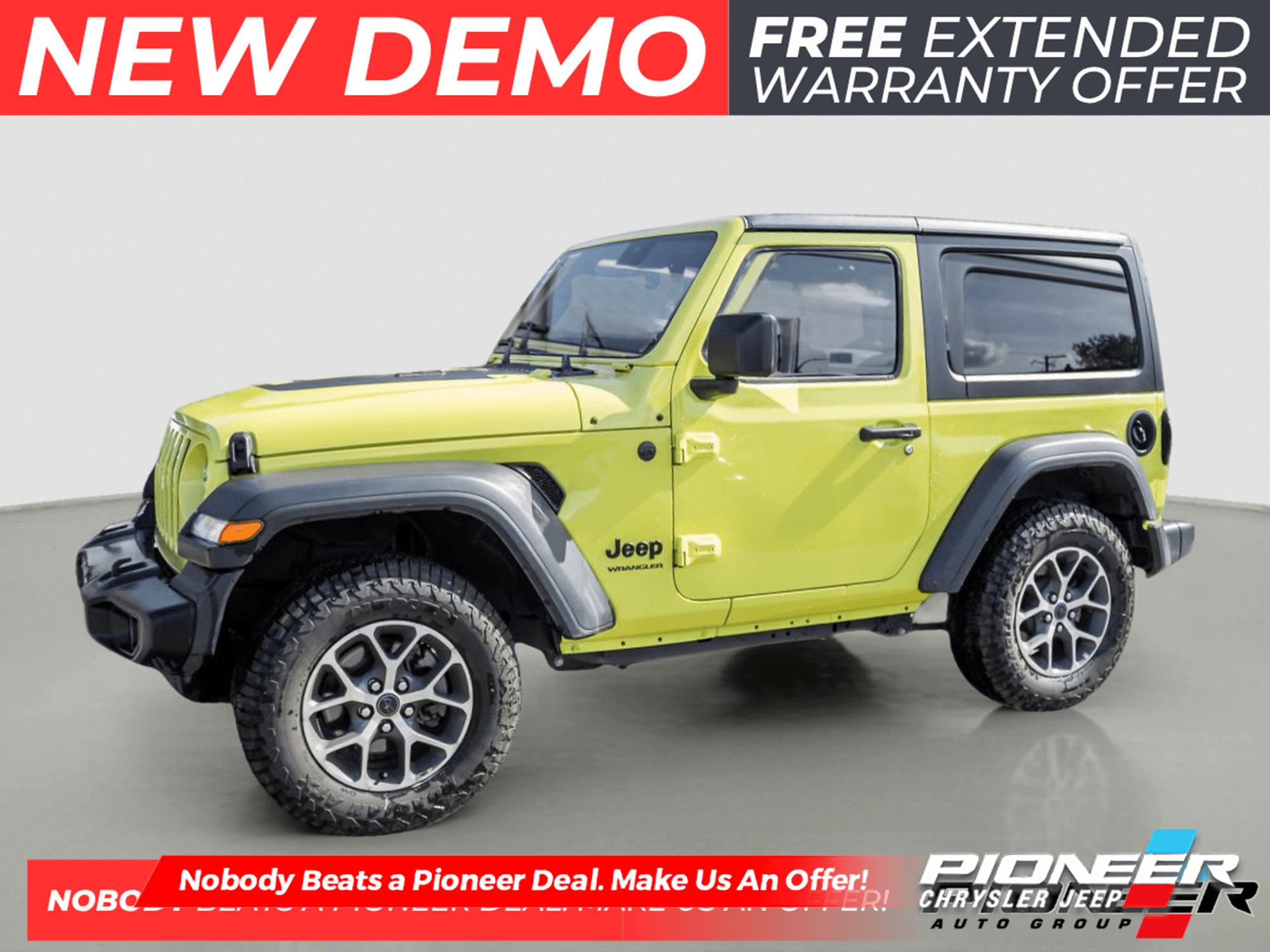 2024 Jeep Wrangler Sport S $15000 in Factory Options !! — photo 1