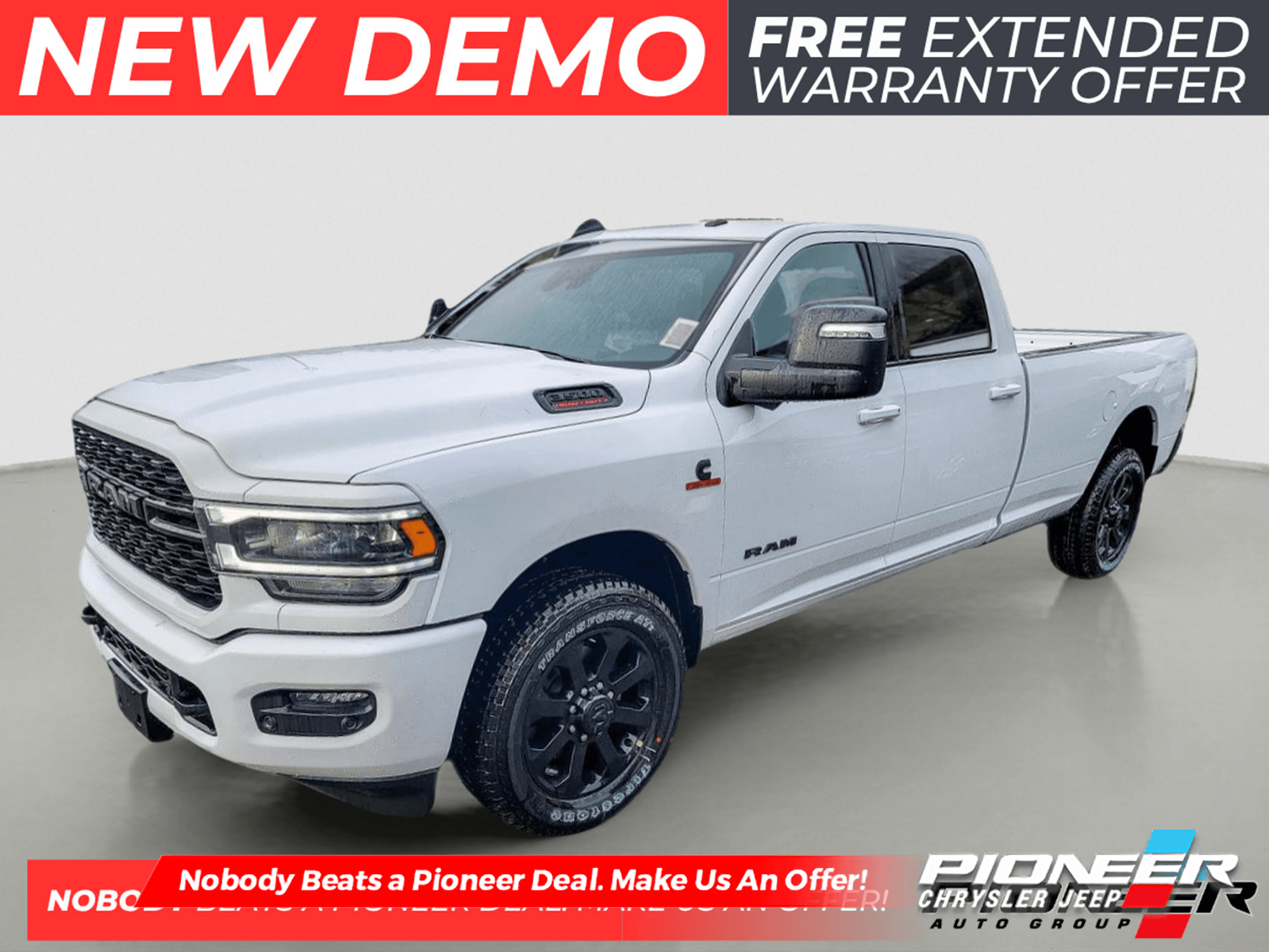 2024 Ram 3500 Big Horn Aisin Tow Pkg, 12" Screen, Night — photo 1