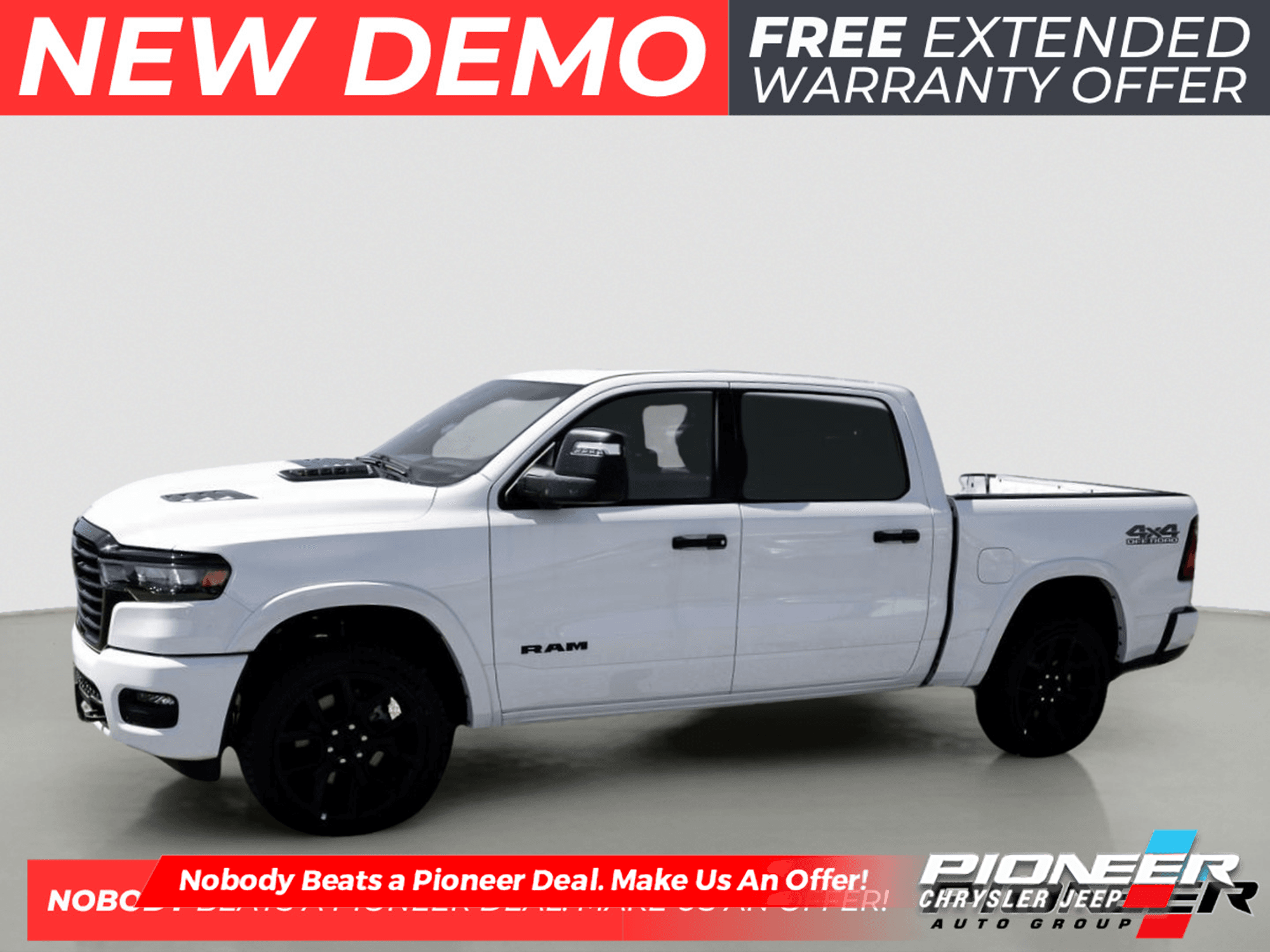 2025 Ram 1500 Laramie 12" screen, Pw boards, Pano Sun — photo 1
