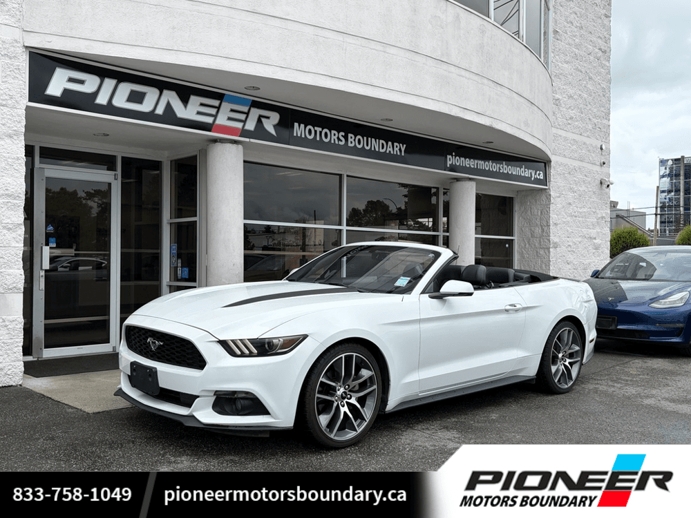 2015 Ford Mustang EcoBoost Premium Turbo Convertible Cruiser — photo 1